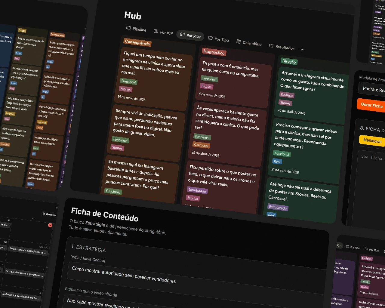 Mockup do sistema R.A.I.O. APP